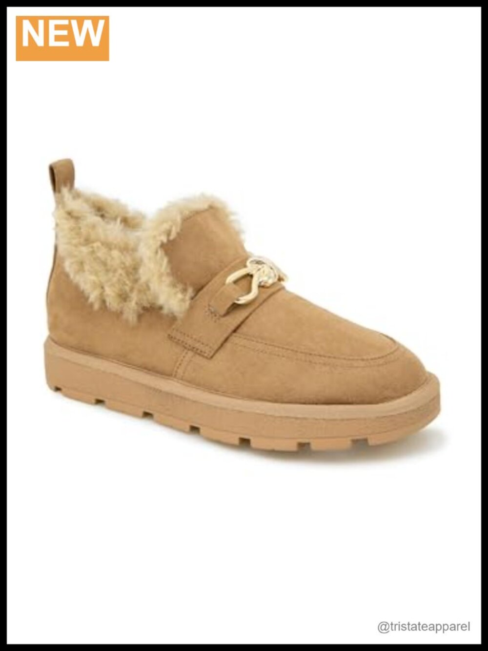 Faux Suede Ankle Bootie - Round Toe Pull-On Fall Boot